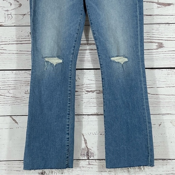 MOTHER The Hustler Ankle Fray Jeans - Thrilling Shots - Sz - 28 (B655) - Picture 3 of 12